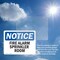 Signmission Fire Alarm Sprinkler Room, 10 in W x Rectangle, Vinyl Decal OS-2PACK-NS-D-710-L-12546 - alternate 6
